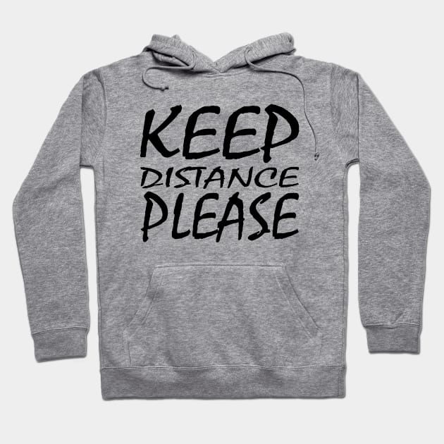 Keep Distance Hoodie by Milaino